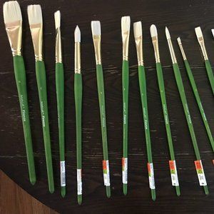 New Artist¨s Loft Firenze acrylic oil paint brush lot